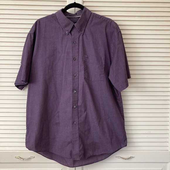 mens purple formal shirt